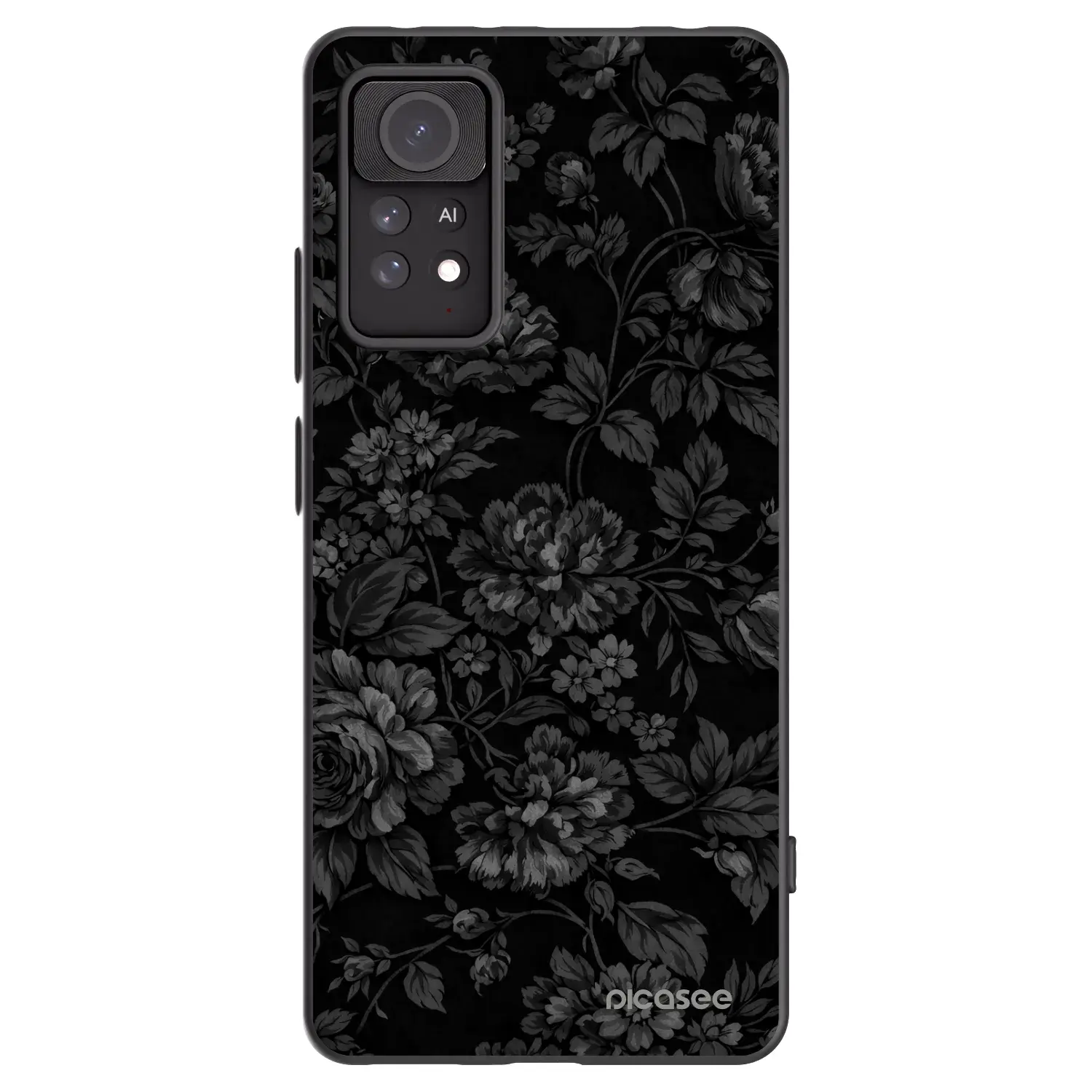 Silikonový černý obal pro Xiaomi Redmi Note 11 Pro - Dark Romance