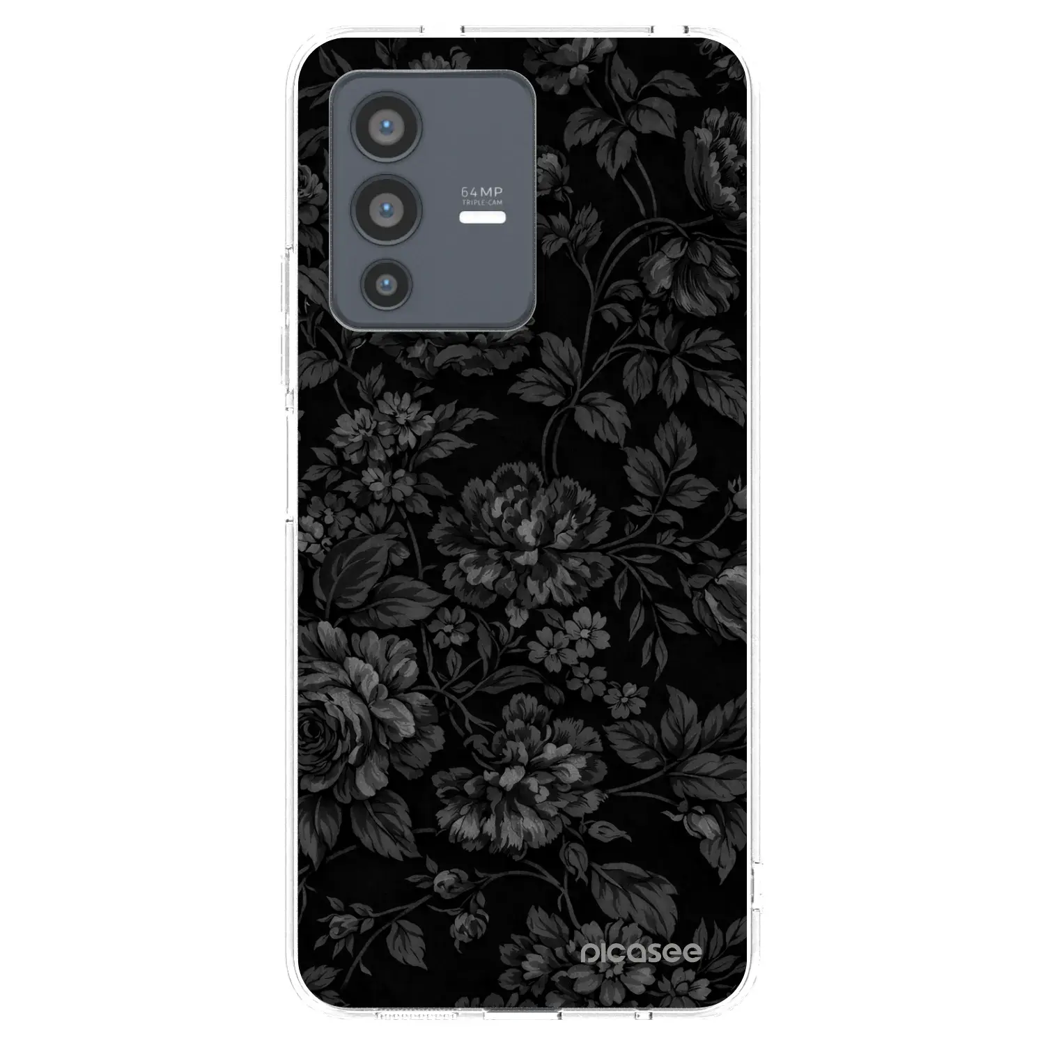 Silikonový průhledný obal pro Vivo V23 5G - Dark Romance