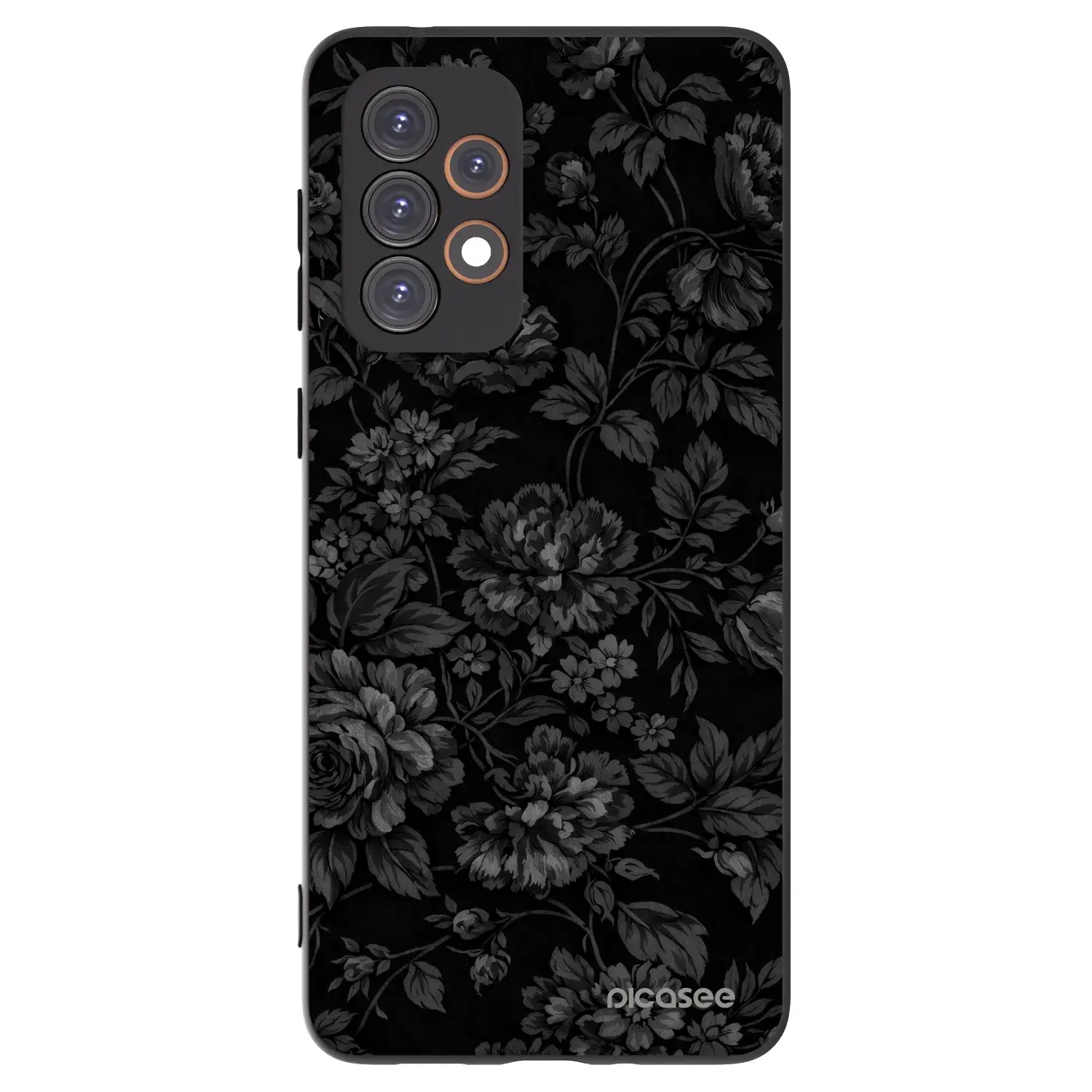 Silikonový černý obal pro Samsung Galaxy A33 5G A336 - Dark Romance