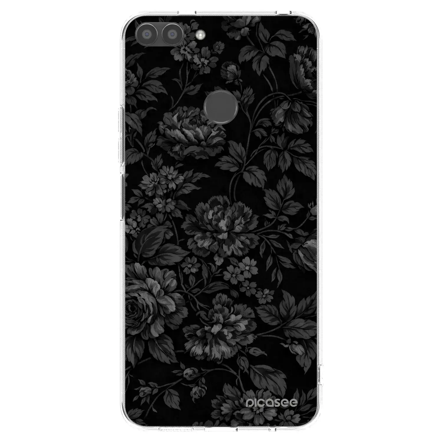 Silikonový průhledný obal pro Huawei P Smart - Dark Romance
