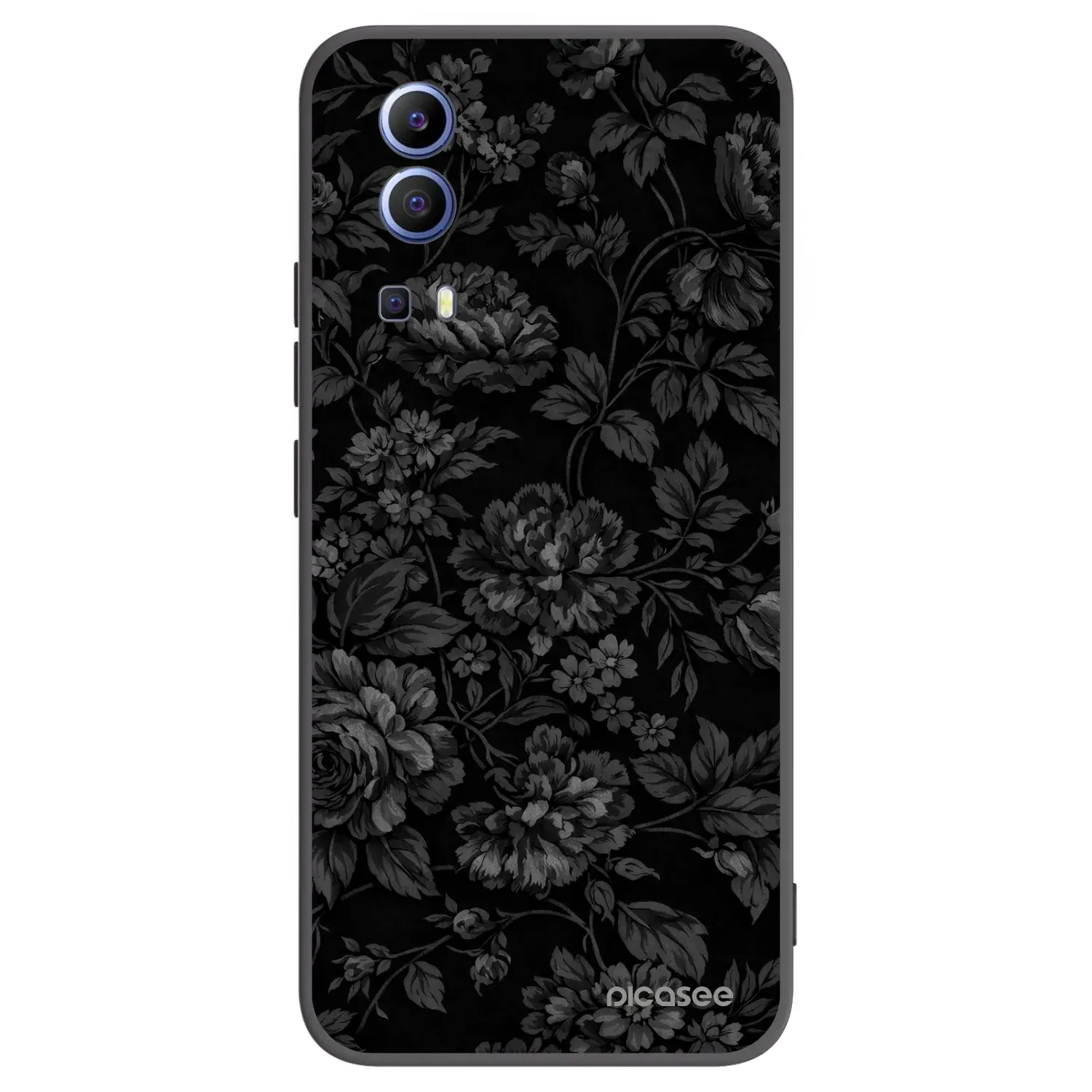 Silikonový černý obal pro Vivo Y52 5G - Dark Romance