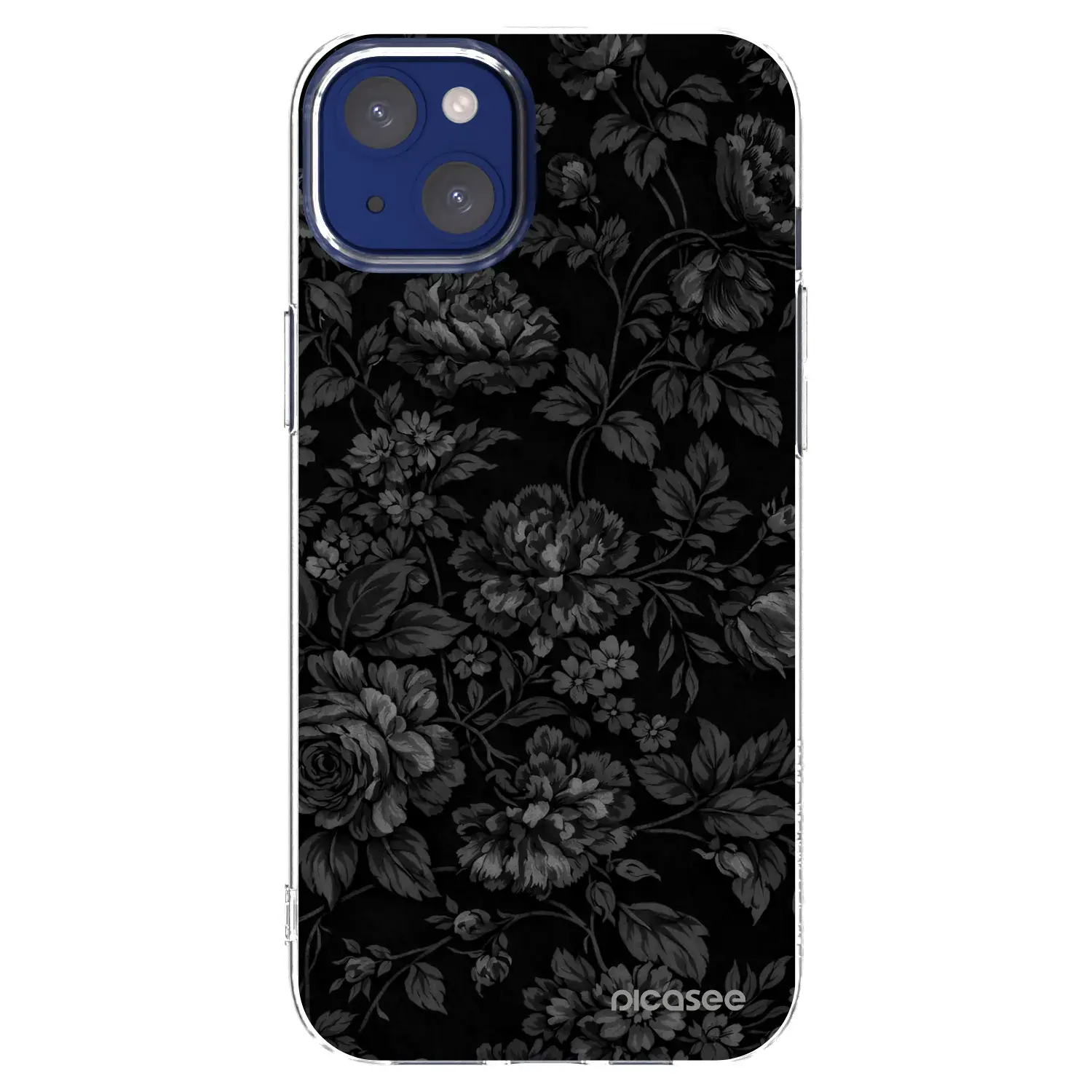 Silikonový průhledný obal pro Apple iPhone 14 Plus - Dark Romance