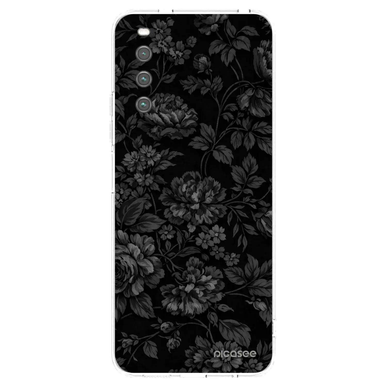 Silikonový průhledný obal pro Sony Xperia 10 IV 5G - Dark Romance