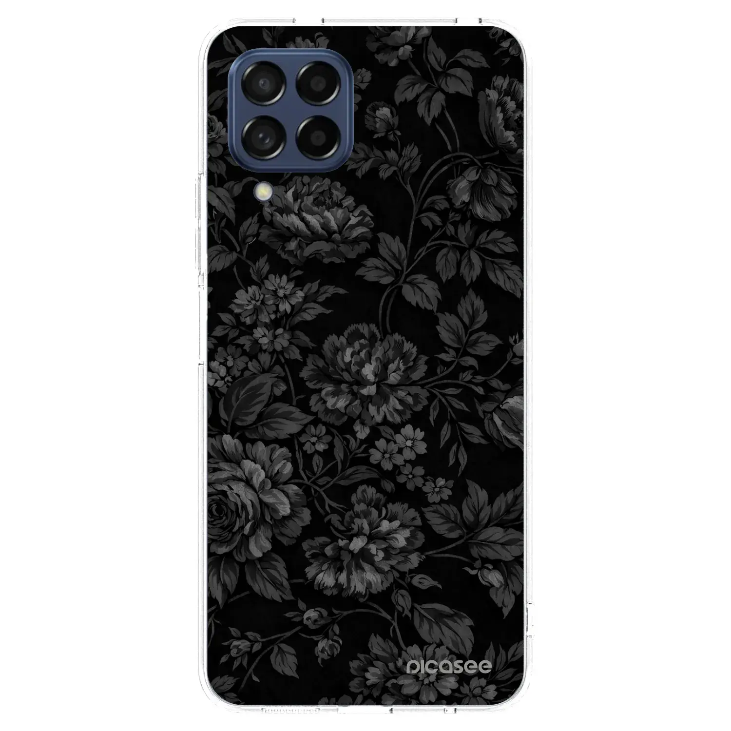 Silikonový průhledný obal pro Samsung Galaxy M53 5G - Dark Romance