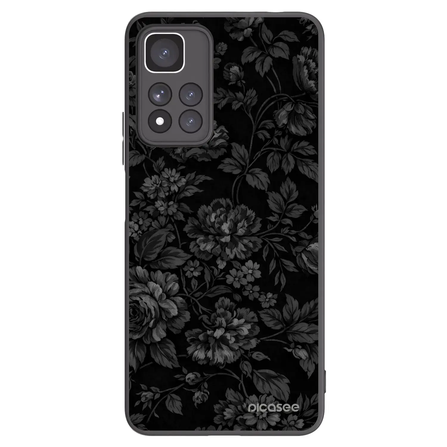 Silikonový černý obal pro Xiaomi Redmi Note 11 Pro+ 5G - Dark Romance