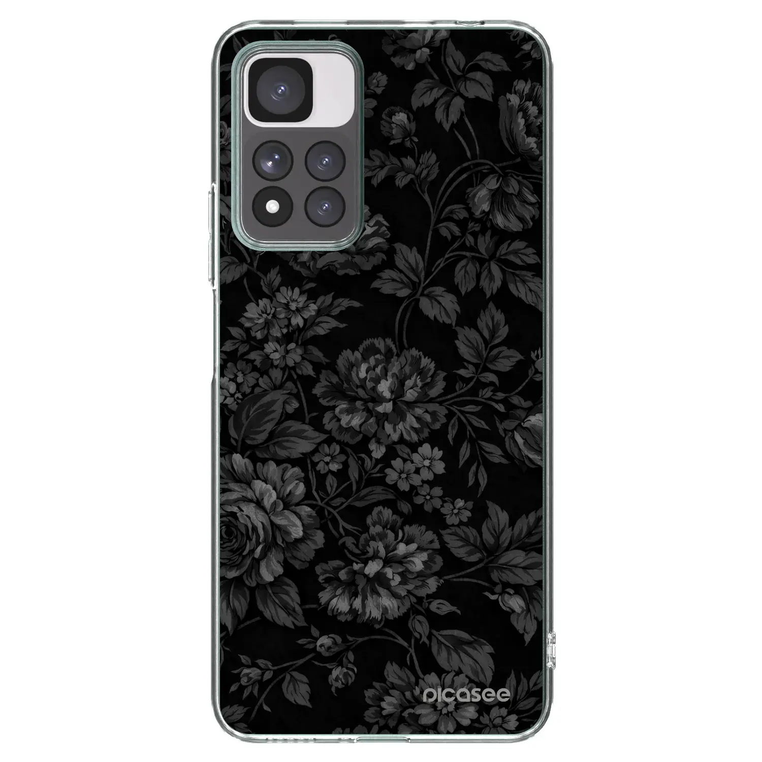 Silikonový průhledný obal pro Xiaomi Redmi Note 11 Pro+ 5G - Dark Romance