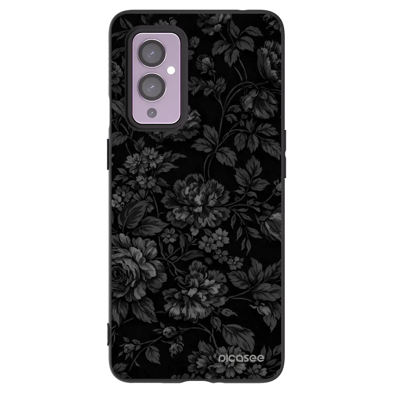 Silikonový černý obal pro OnePlus 9 - Dark Romance