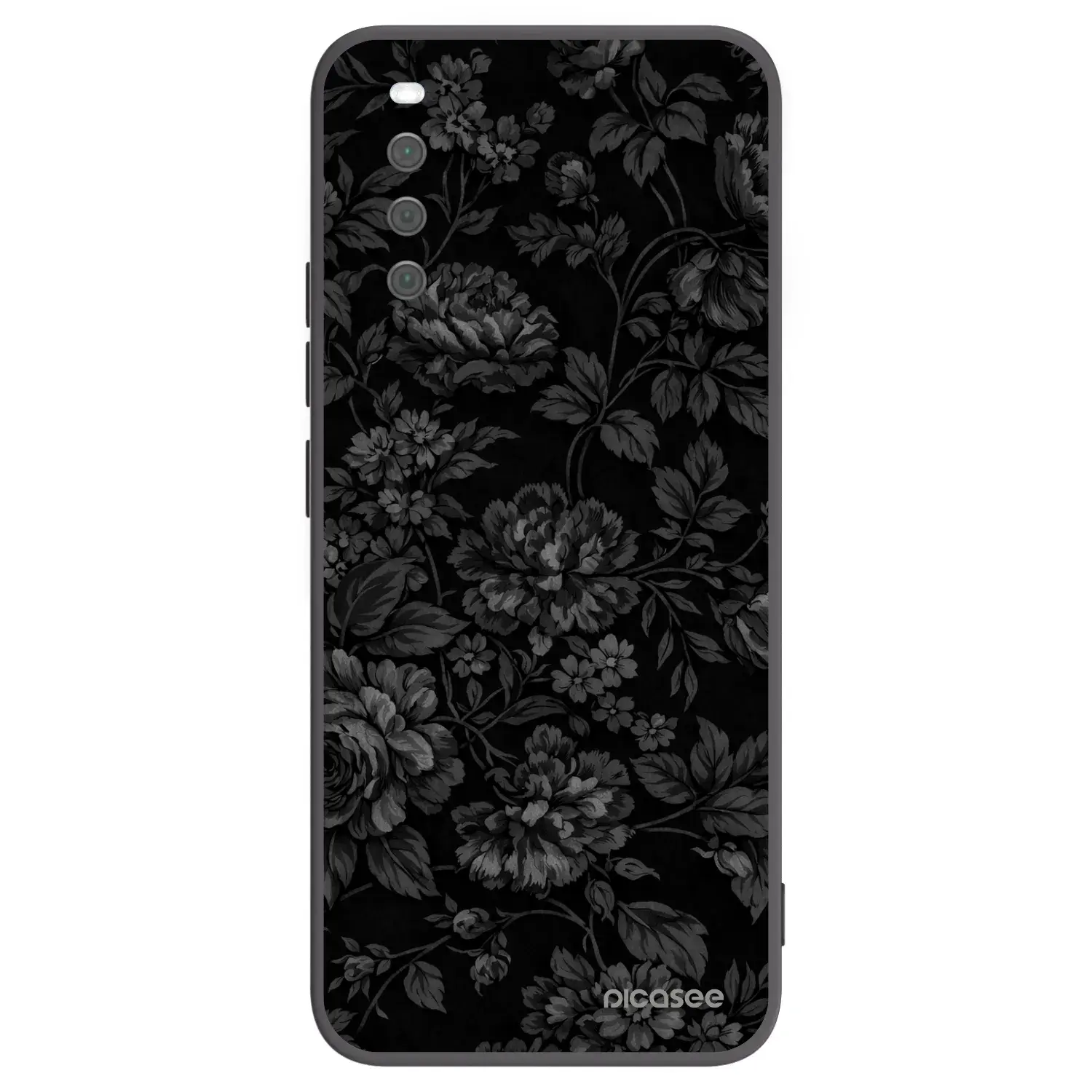 Silikonový černý obal pro Sony Xperia 10 III - Dark Romance