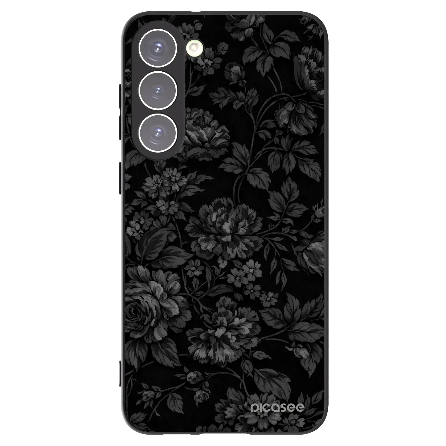Silikonový černý obal pro Samsung Galaxy S23+ 5G - Dark Romance
