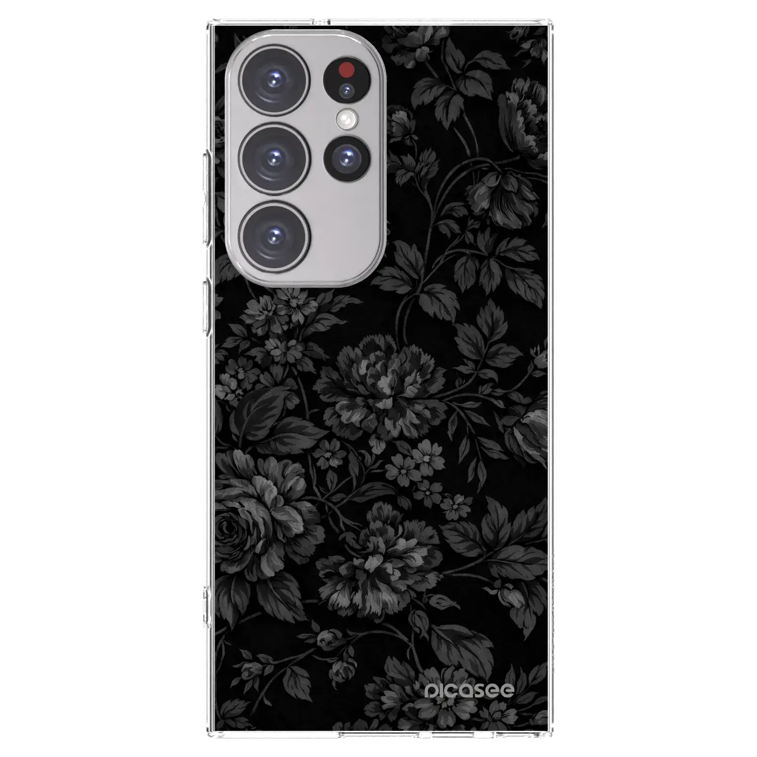 Silikonový průhledný obal pro Samsung Galaxy S23 Ultra 5G - Dark Romance