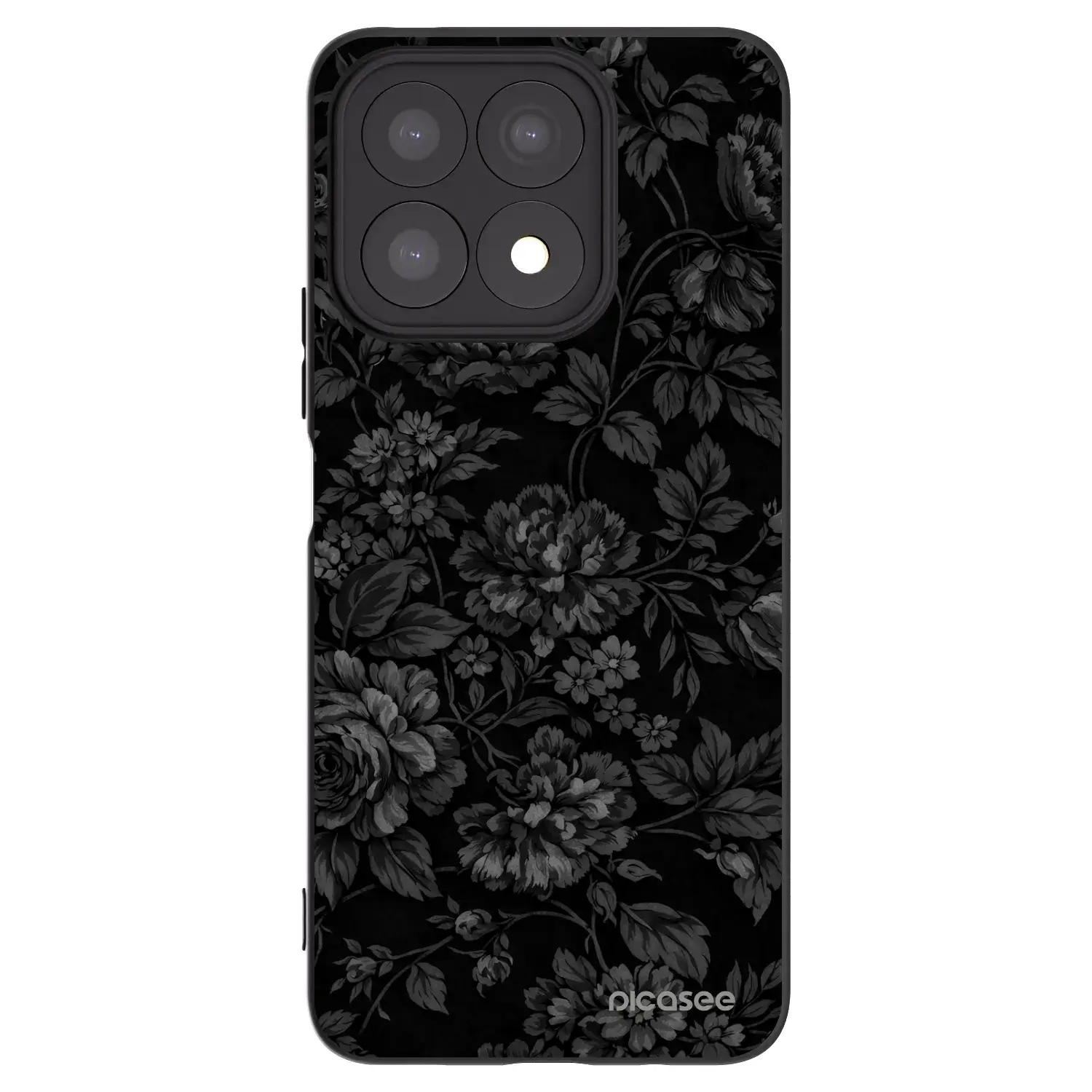 Silikonový černý obal pro Honor X8a - Dark Romance