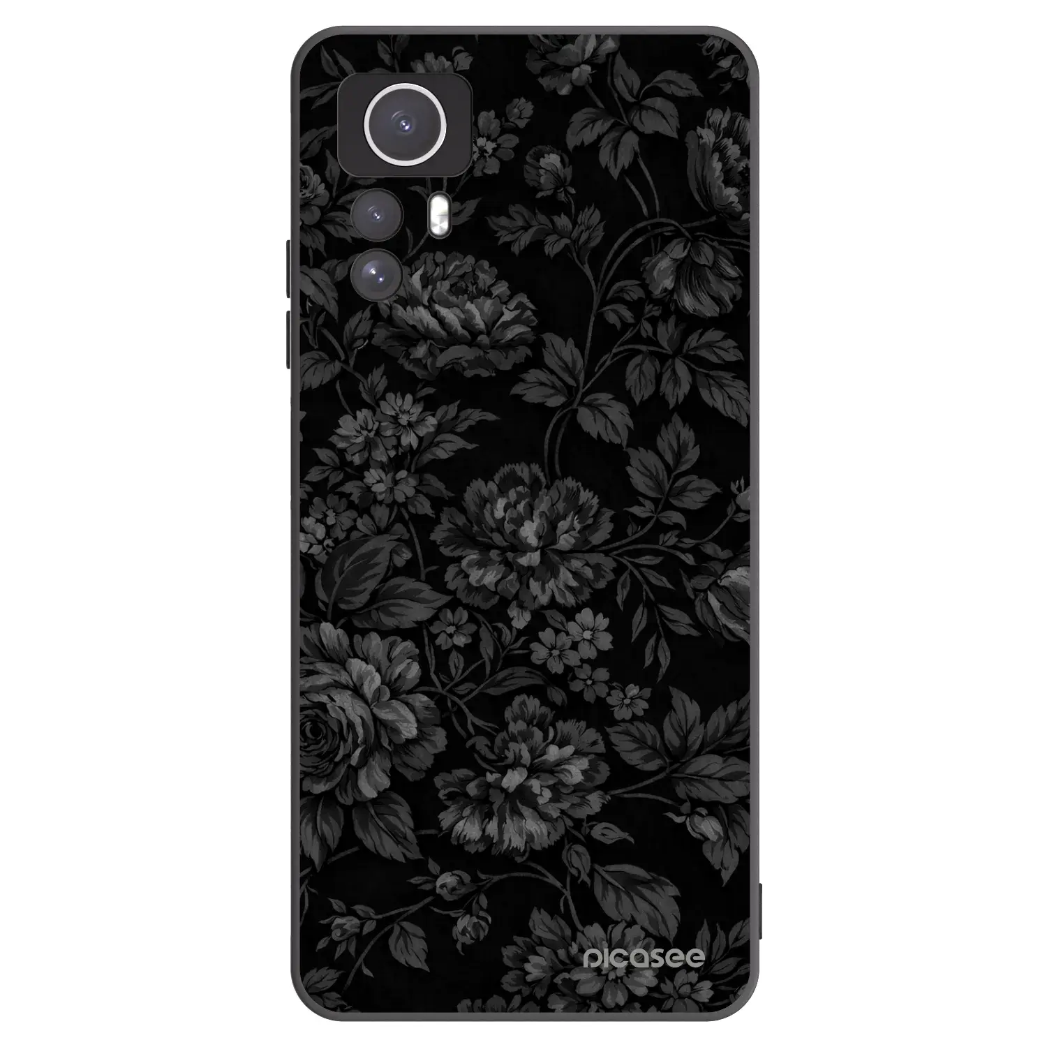 Silikonový černý obal pro Xiaomi Redmi Note 12S - Dark Romance