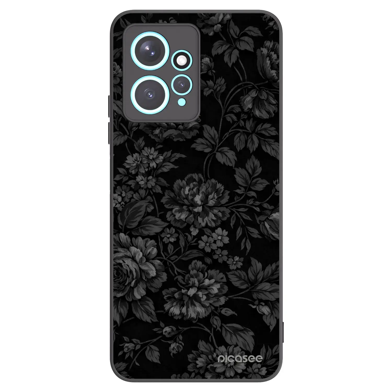 Silikonový černý obal pro Xiaomi Redmi Note 12 4G - Dark Romance