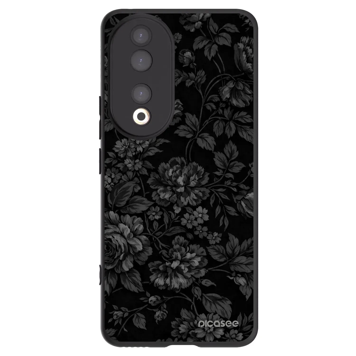 Silikonový černý obal pro Honor 90 5G - Dark Romance