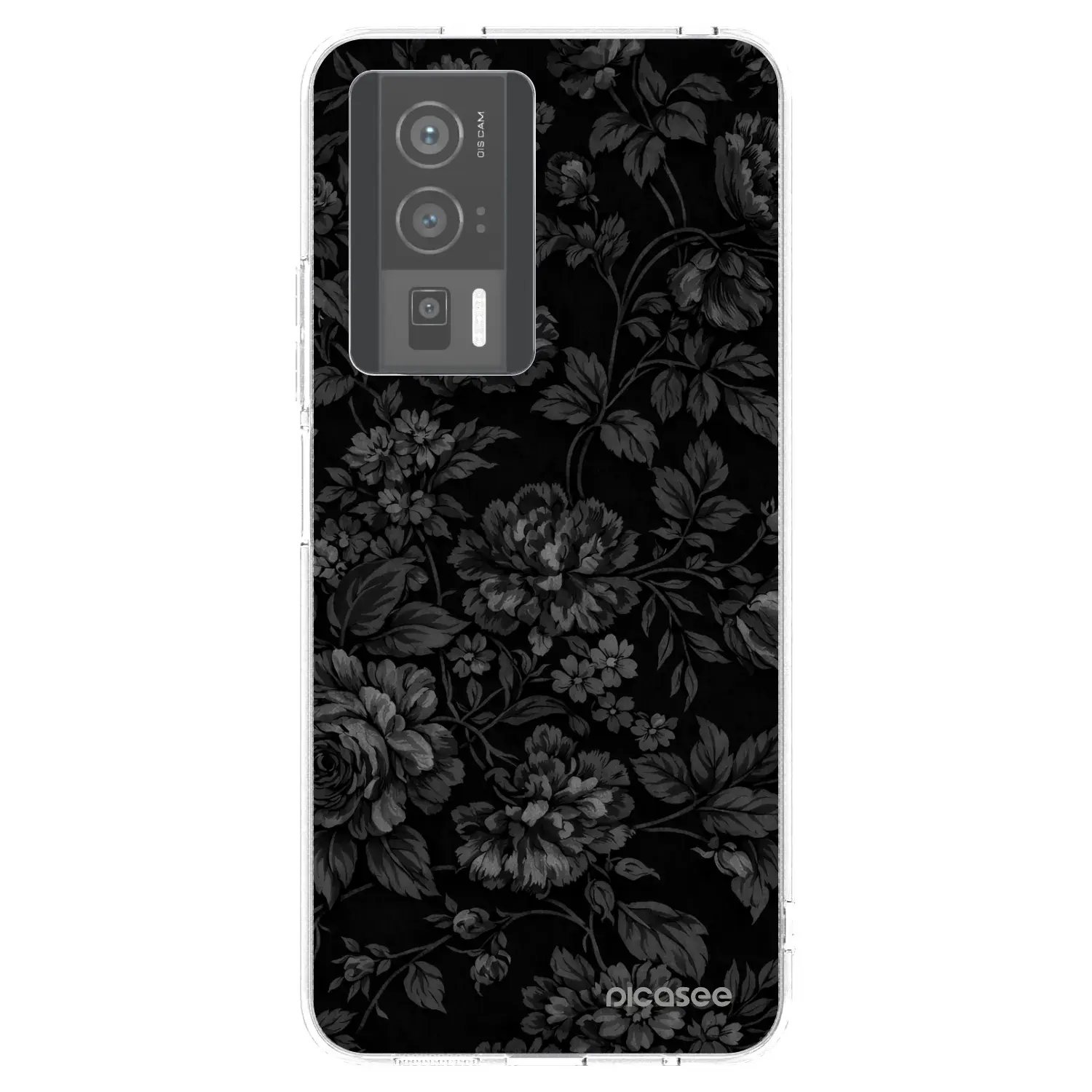 Silikonový průhledný obal pro Xiaomi Poco F5 Pro 5G - Dark Romance