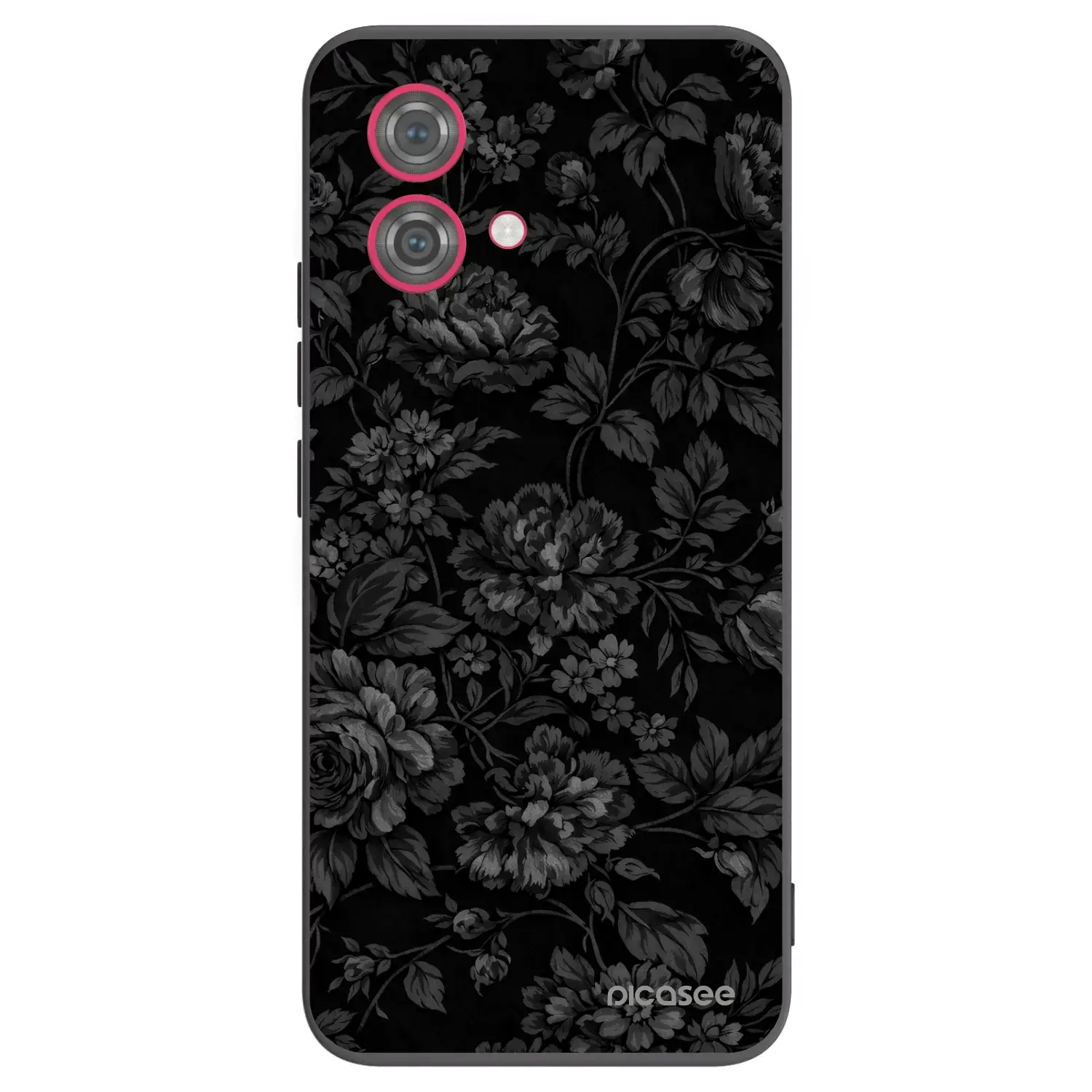 Silikonový černý obal pro Motorola Moto G84 5G - Dark Romance