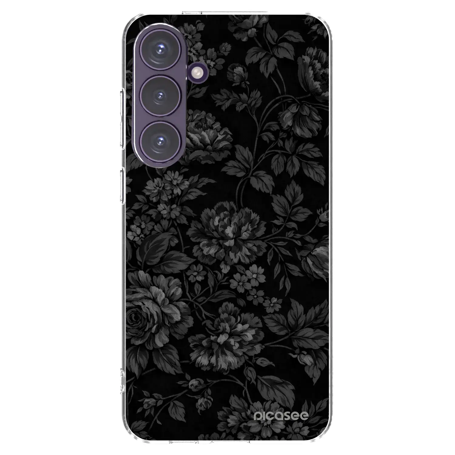 Silikonový průhledný obal pro Samsung Galaxy S24+ S926B 5G - Dark Romance