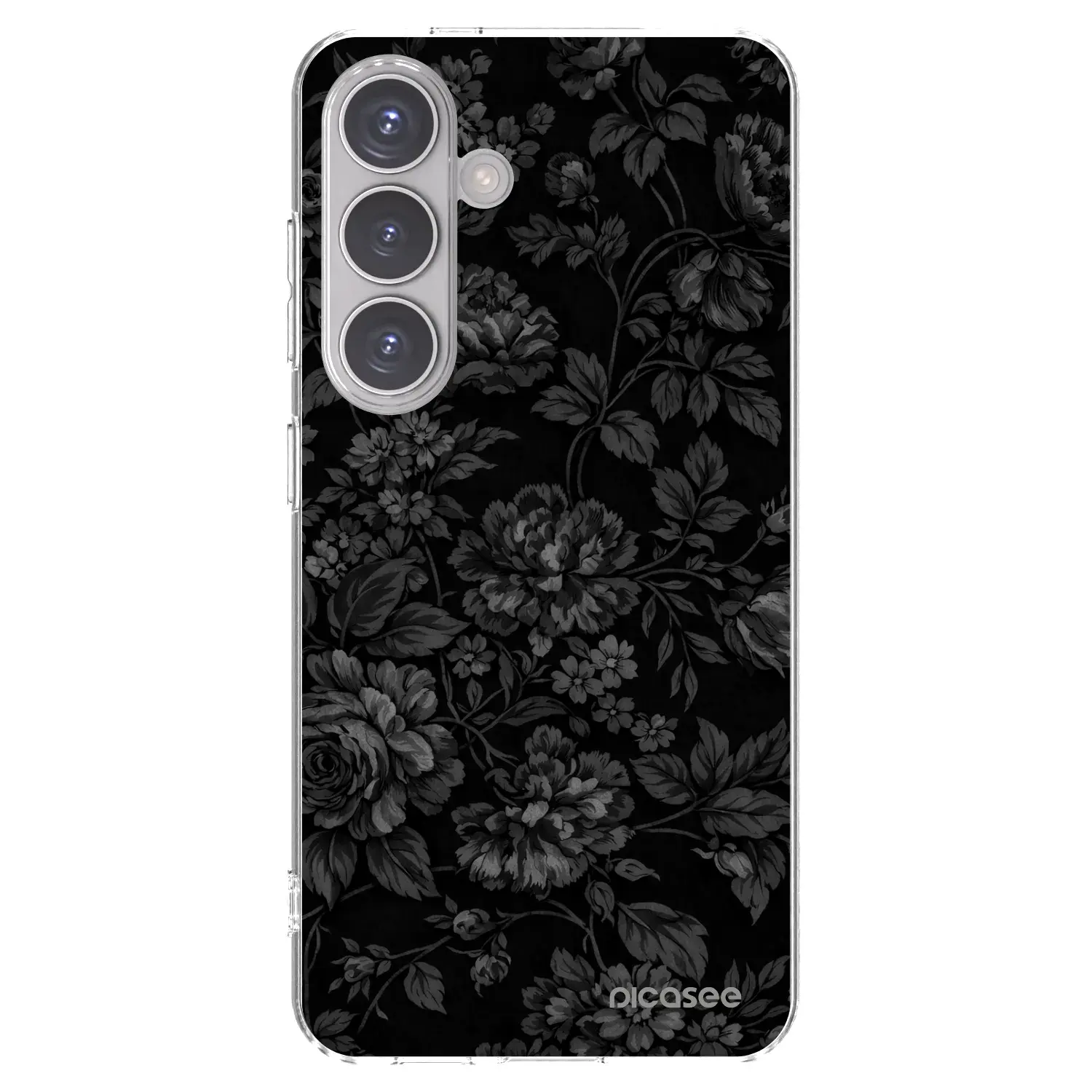 Silikonový průhledný obal pro Samsung Galaxy S24 S921B 5G - Dark Romance
