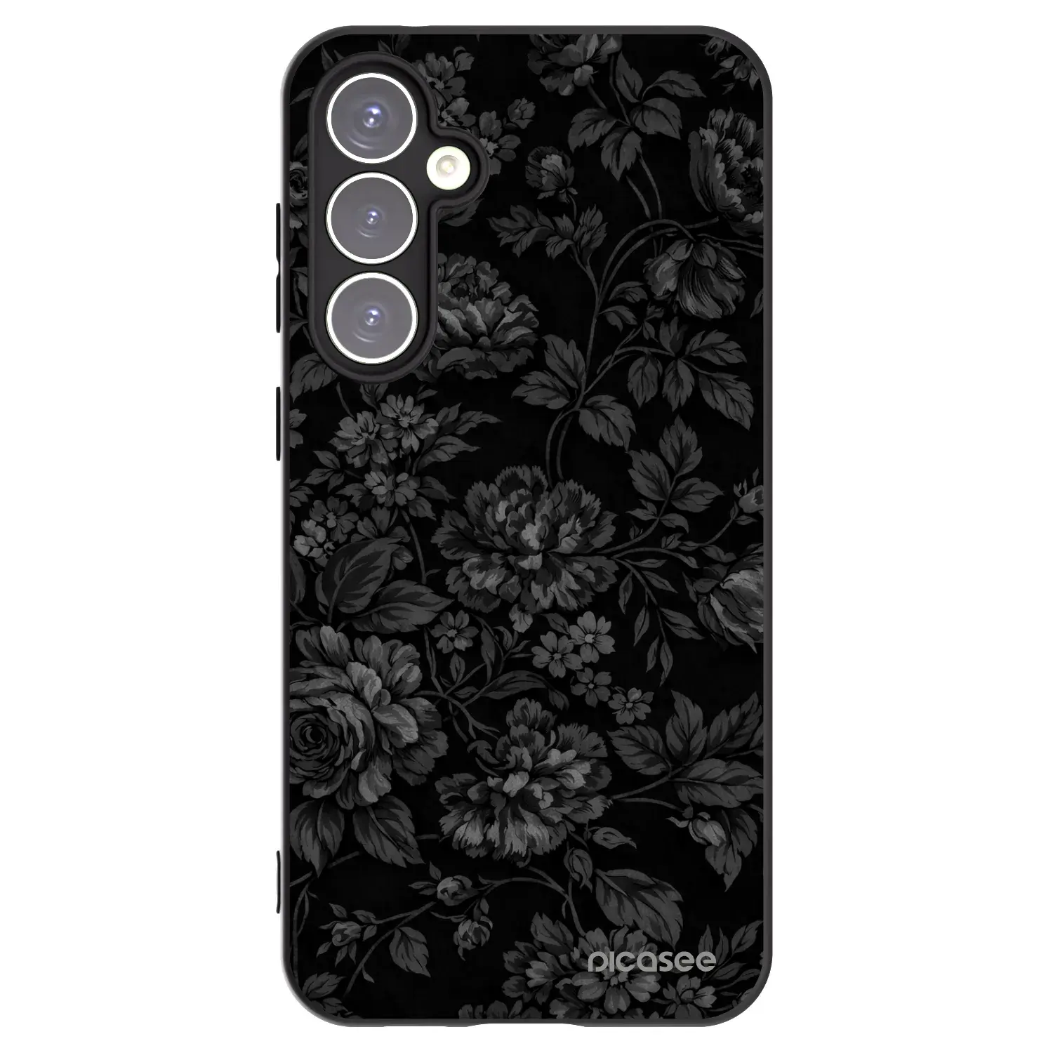 Silikonový černý obal pro Samsung Galaxy S23 FE S711B - Dark Romance