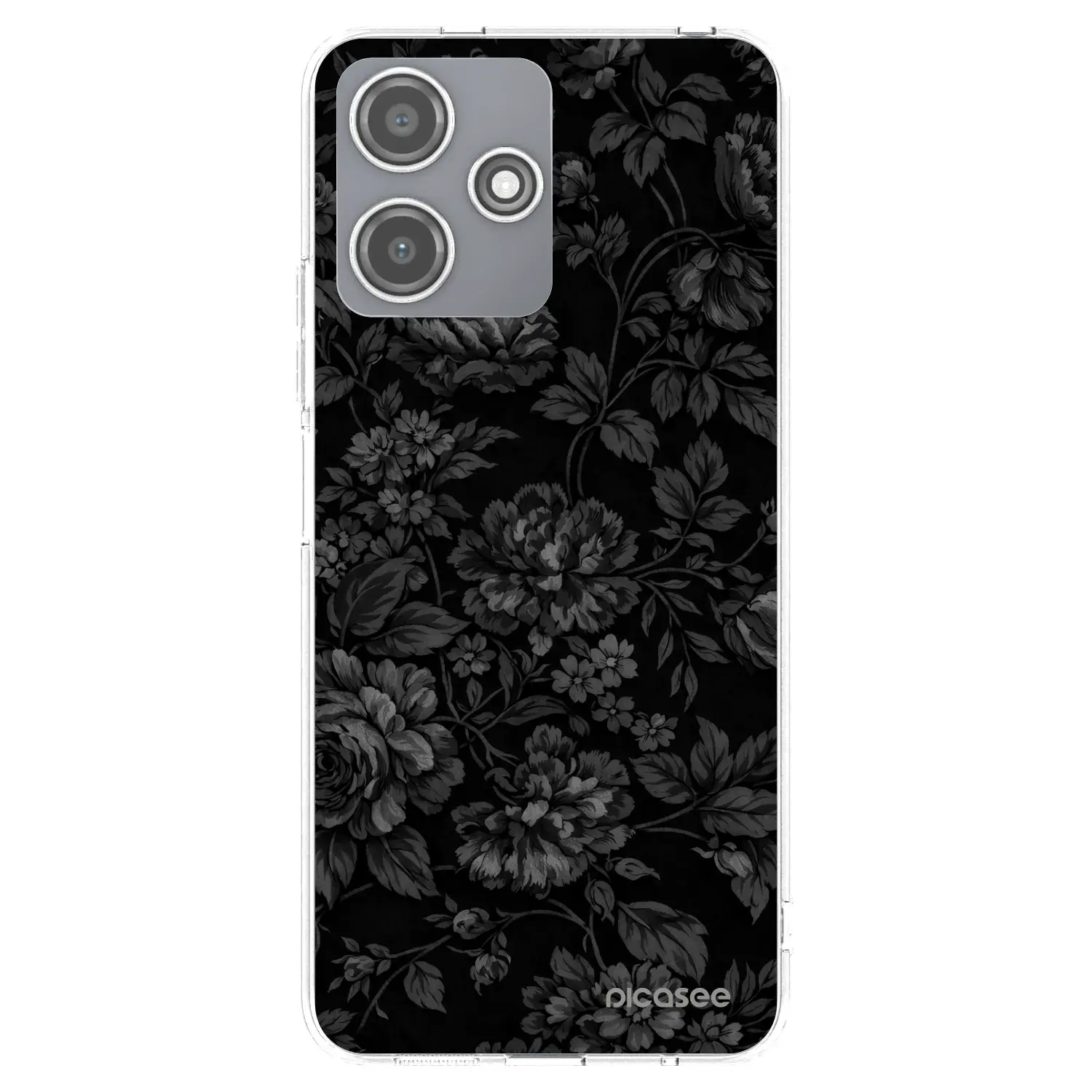 Silikonový průhledný obal pro Xiaomi Redmi 12 5G - Dark Romance