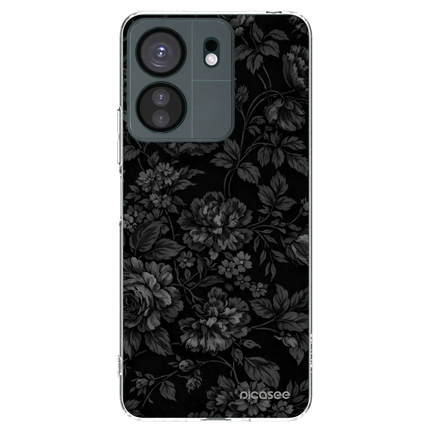 Silikonový průhledný obal pro Xiaomi Redmi 13C 4G - Dark Romance