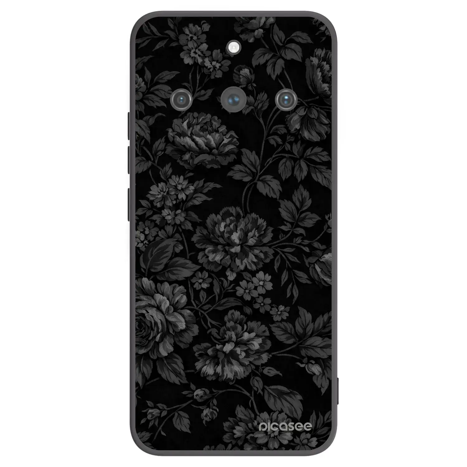 Silikonový černý obal pro Realme 11 Pro+ - Dark Romance