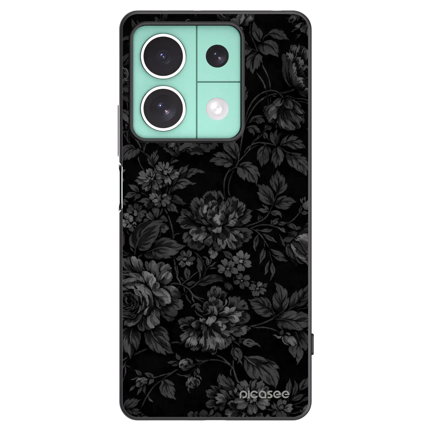 Silikonový černý obal pro Xiaomi Redmi Note 13 5G - Dark Romance