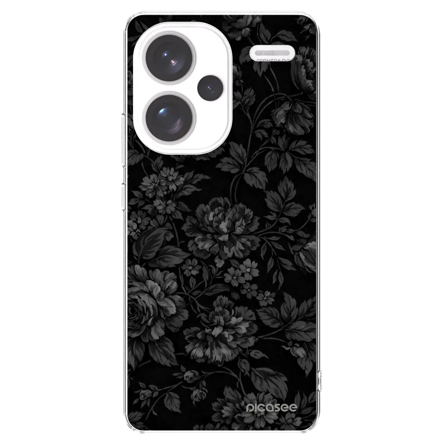 Silikonový průhledný obal pro Xiaomi Redmi Note 13 Pro+ 5G - Dark Romance