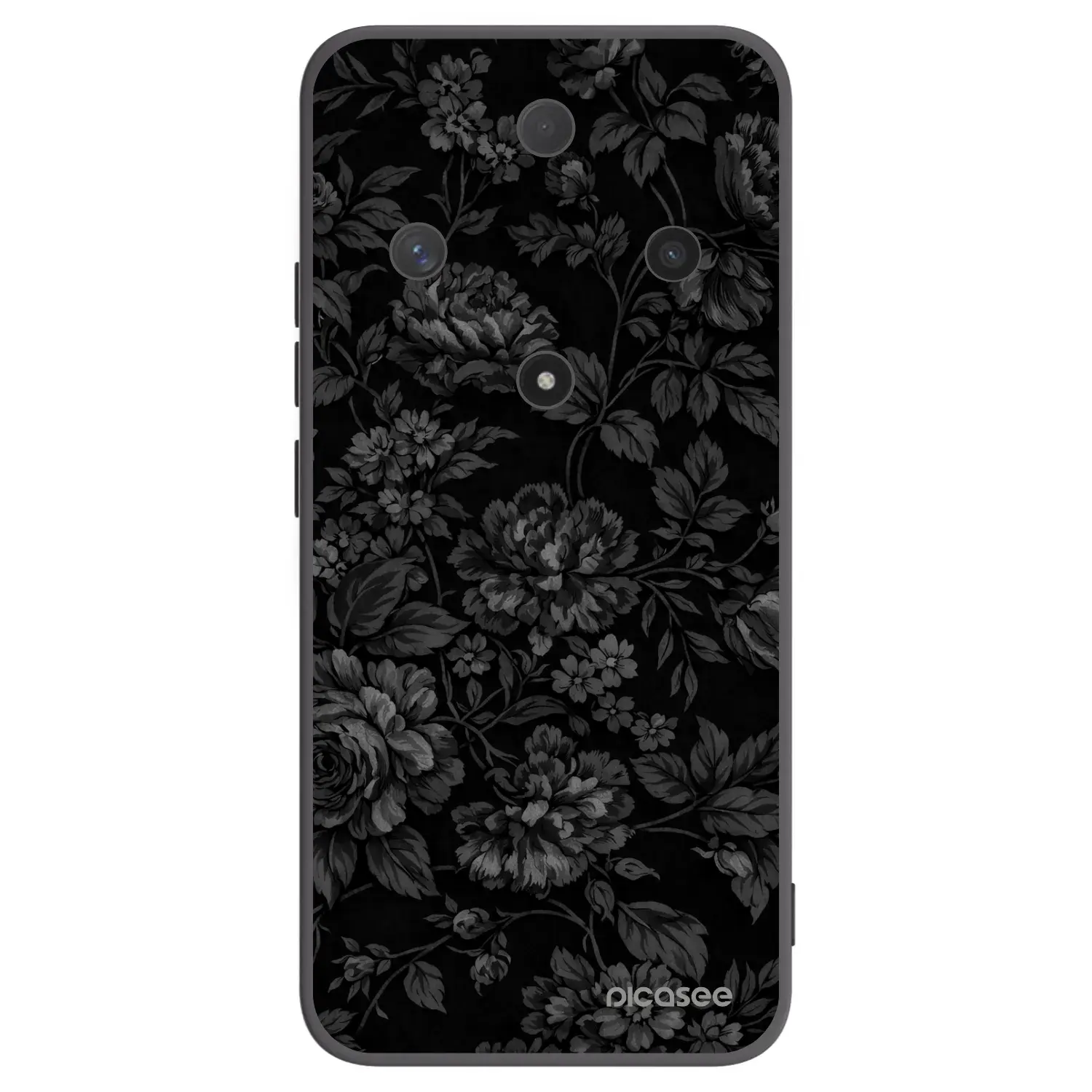 Silikonový černý obal pro Honor Magic6 Lite 5G - Dark Romance