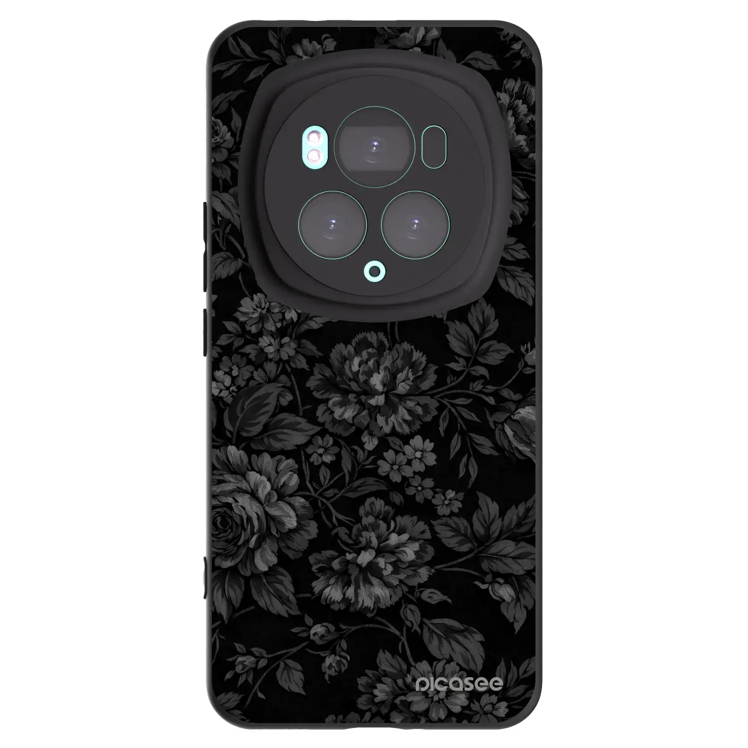 Silikonový černý obal pro Honor Magic6 Pro - Dark Romance