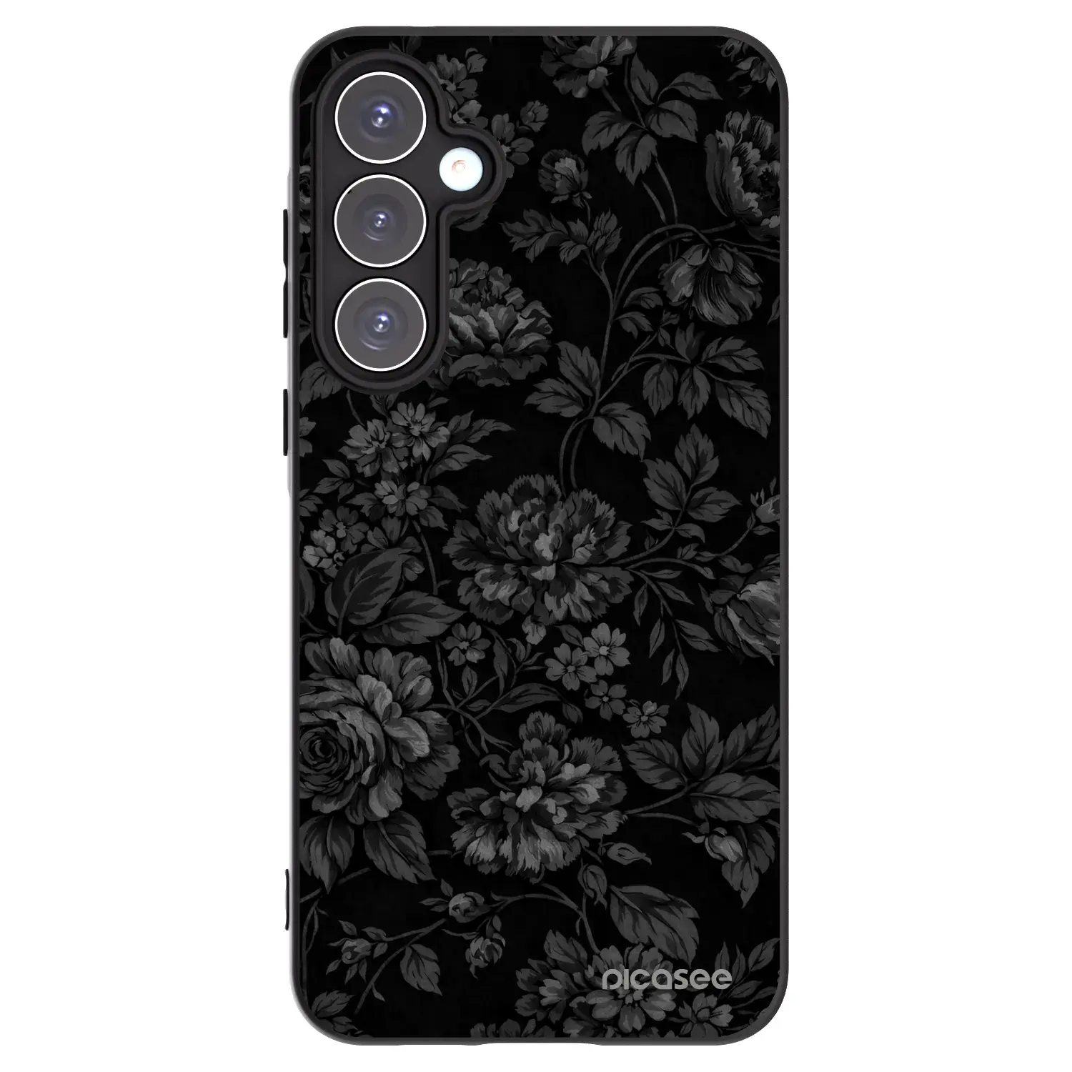 Silikonový černý obal pro Samsung Galaxy A55 5G A556B - Dark Romance