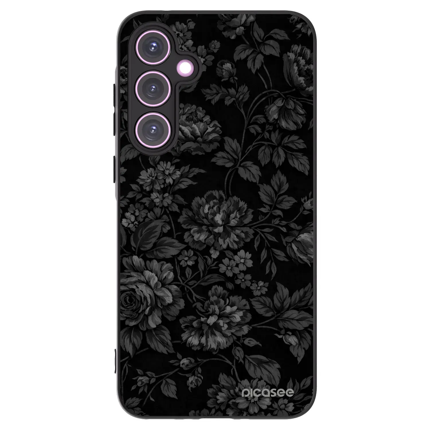Silikonový černý obal pro Samsung Galaxy A35 5G A356B - Dark Romance