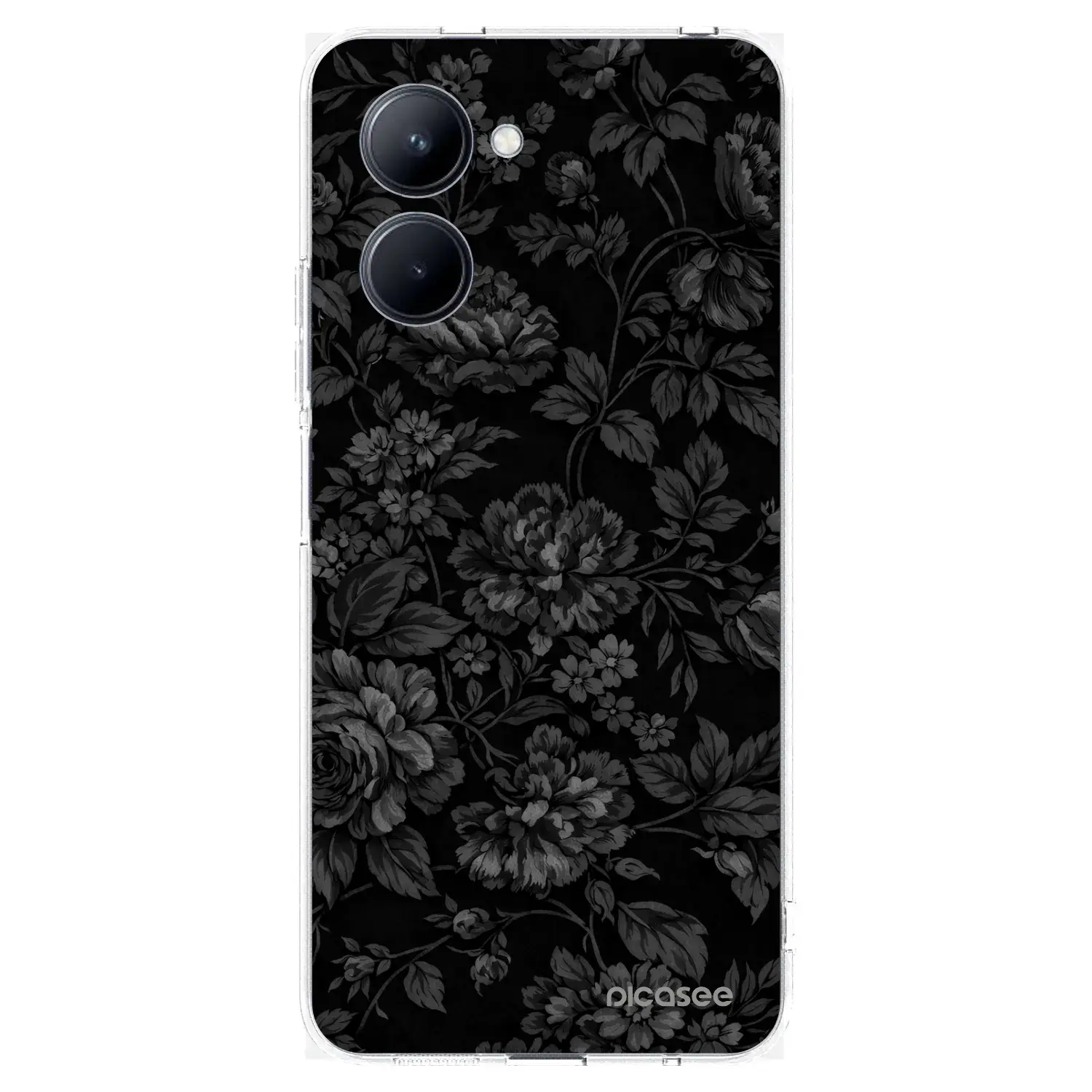Silikonový průhledný obal pro Realme C33 (2023) - Dark Romance