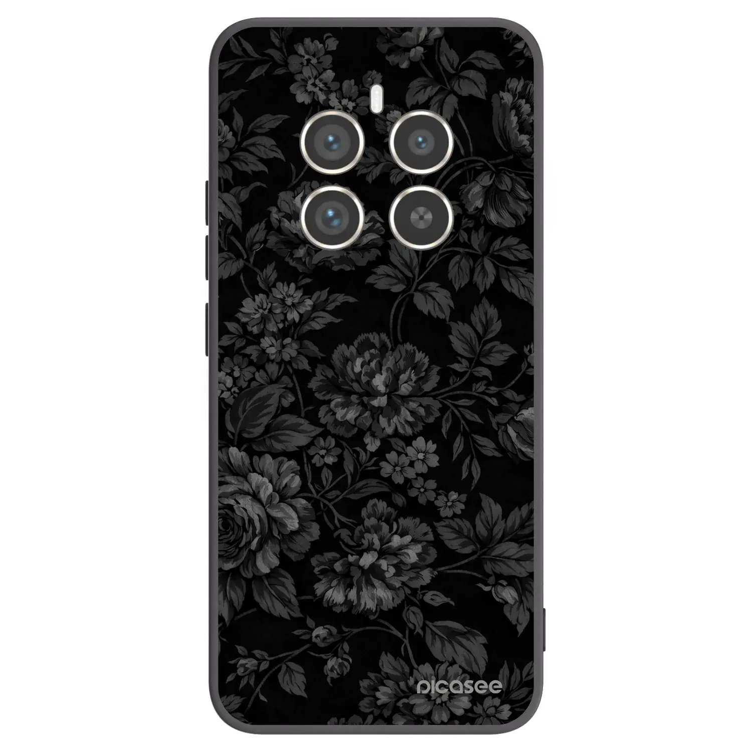 Silikonový černý obal pro Realme 12 Pro 5G - Dark Romance