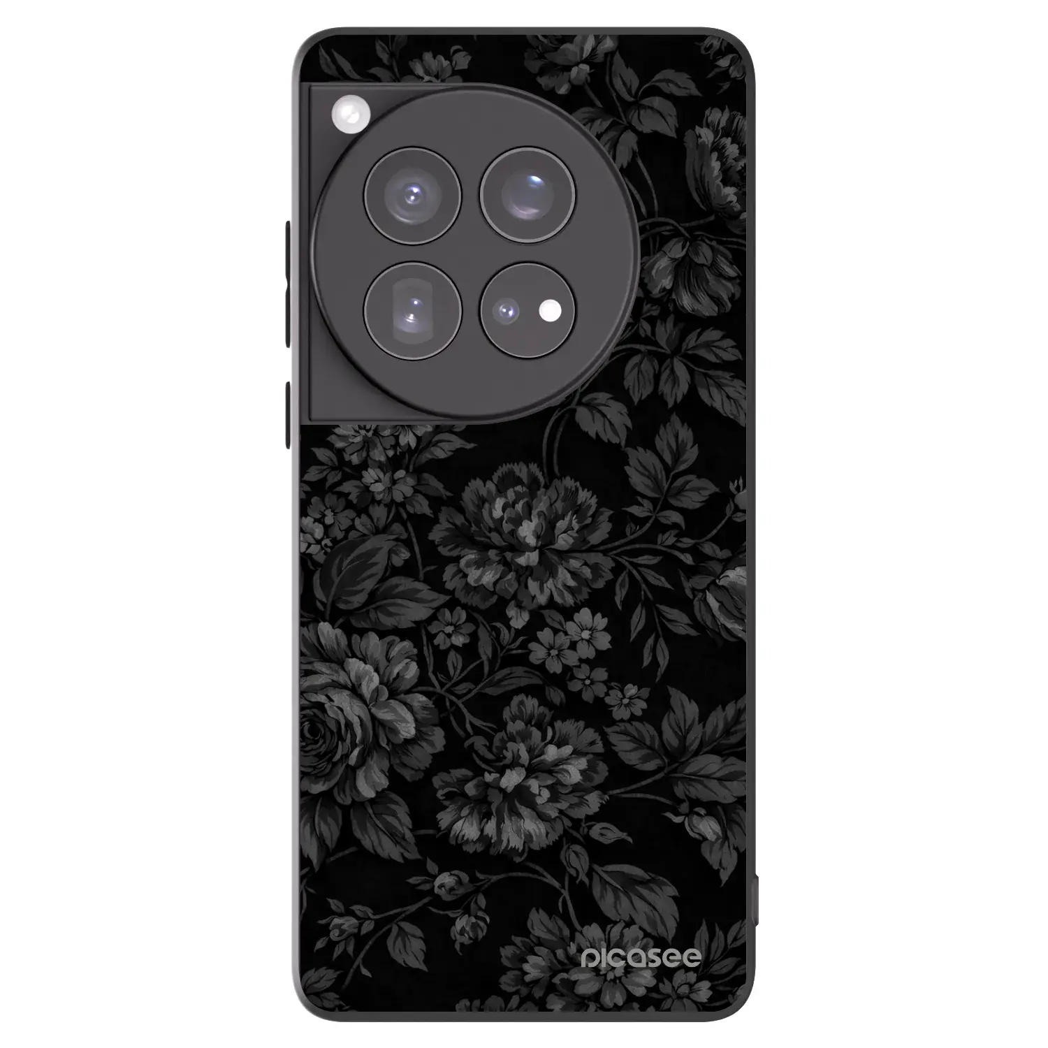 Silikonový černý obal pro OnePlus 12 5G - Dark Romance