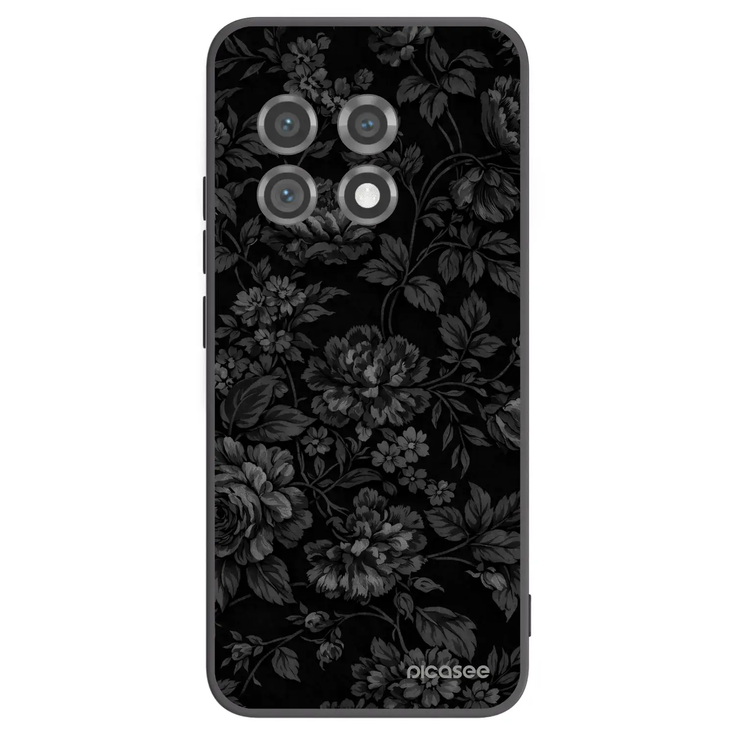 Silikonový černý obal pro OnePlus 11 5G - Dark Romance