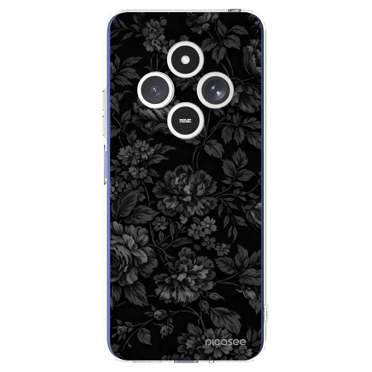 Silikonový průhledný obal pro Xiaomi Redmi 14C - Dark Romance