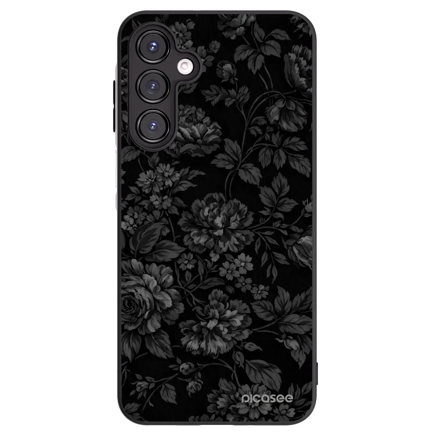 Silikonový černý obal pro Samsung Galaxy A16 5G - Dark Romance