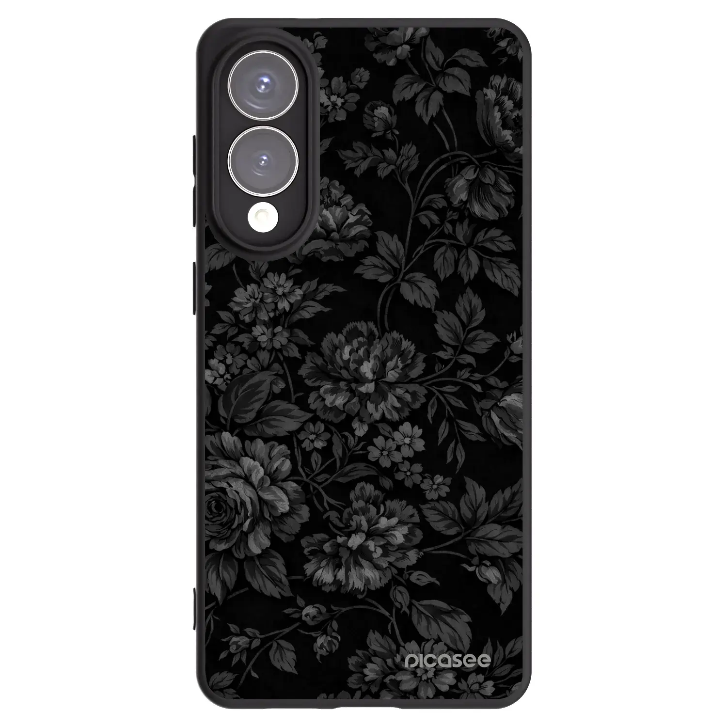 Silikonový černý obal pro Samsung Galaxy S25 Edge 5G - Dark Romance
