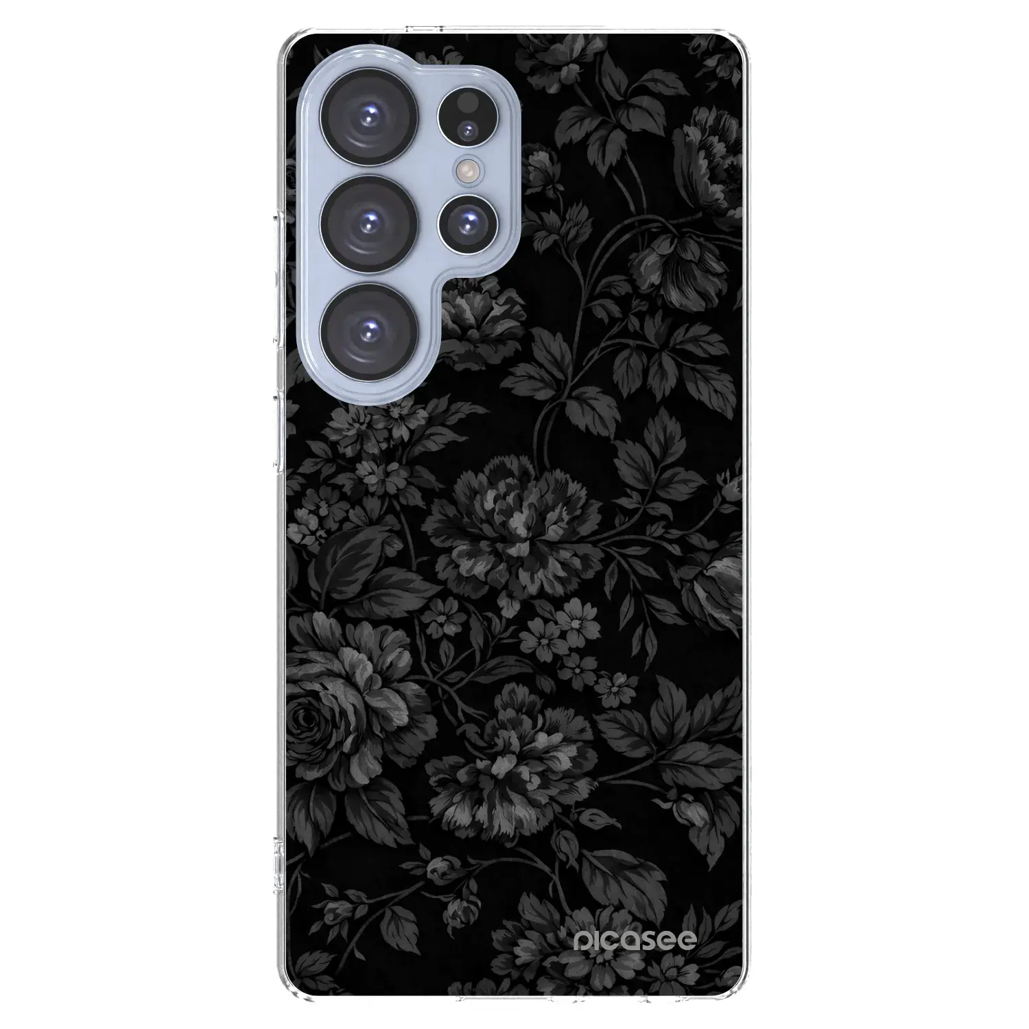 Silikonový průhledný obal pro Samsung Galaxy S25 Ultra 5G - Dark Romance