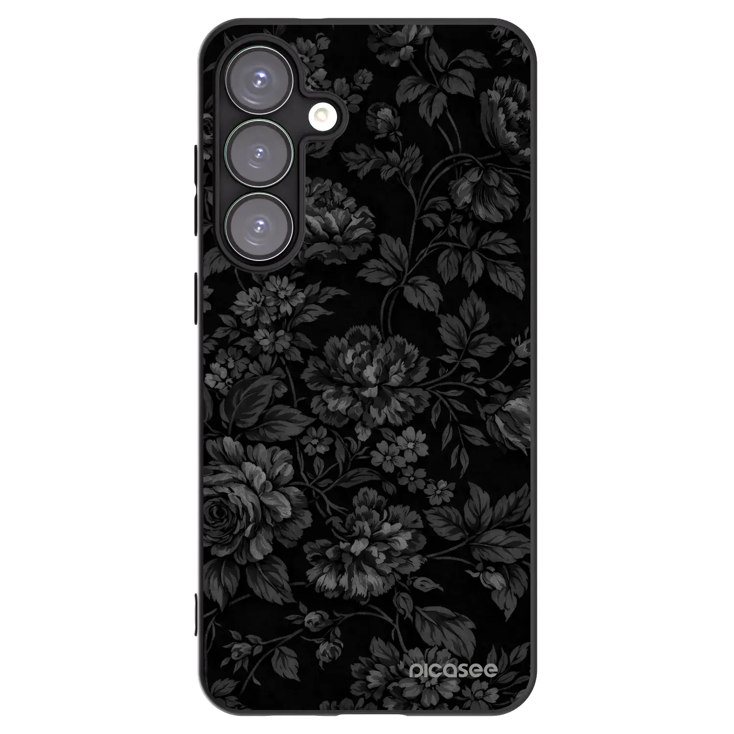 Silikonový černý obal pro Samsung Galaxy S25+ 5G - Dark Romance