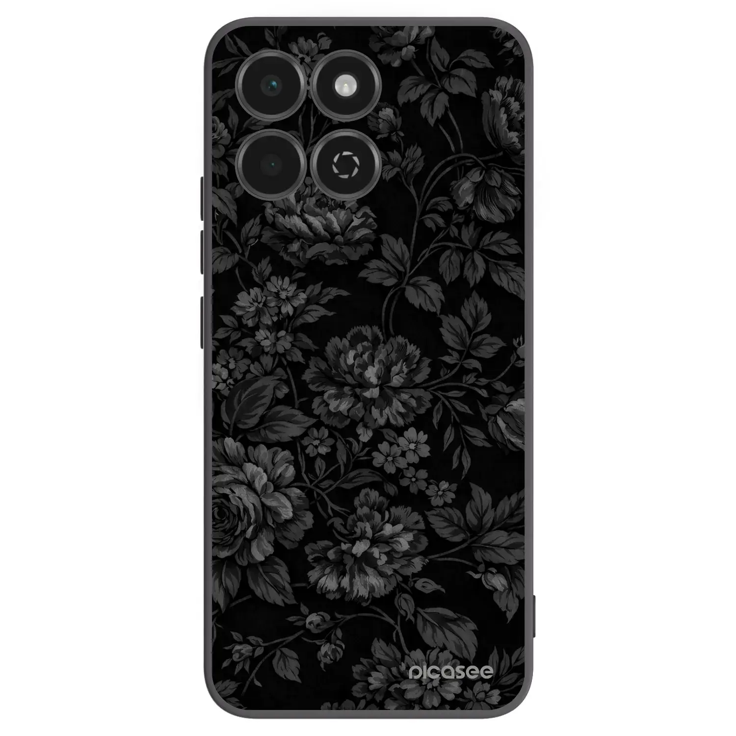 Silikonový černý obal pro Honor 200 Smart 5G - Dark Romance