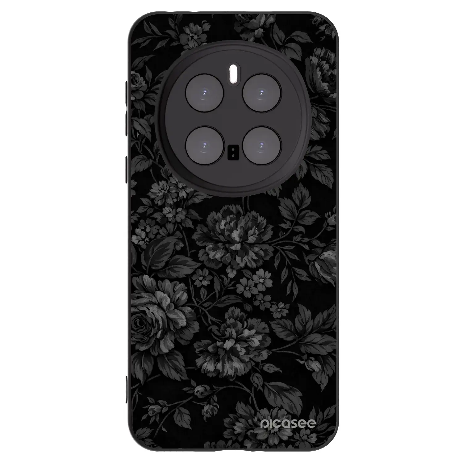 Silikonový černý obal pro Honor Magic7 Pro 5G - Dark Romance