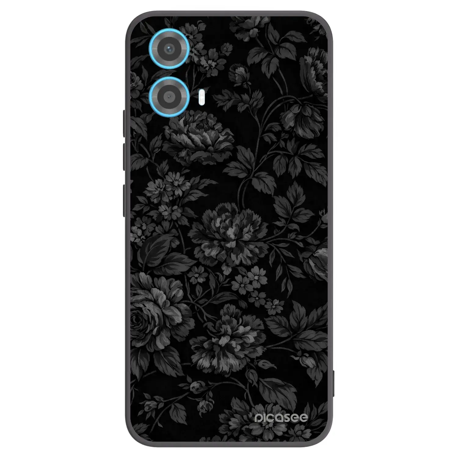 Silikonový černý obal pro Motorola Moto G34 5G - Dark Romance