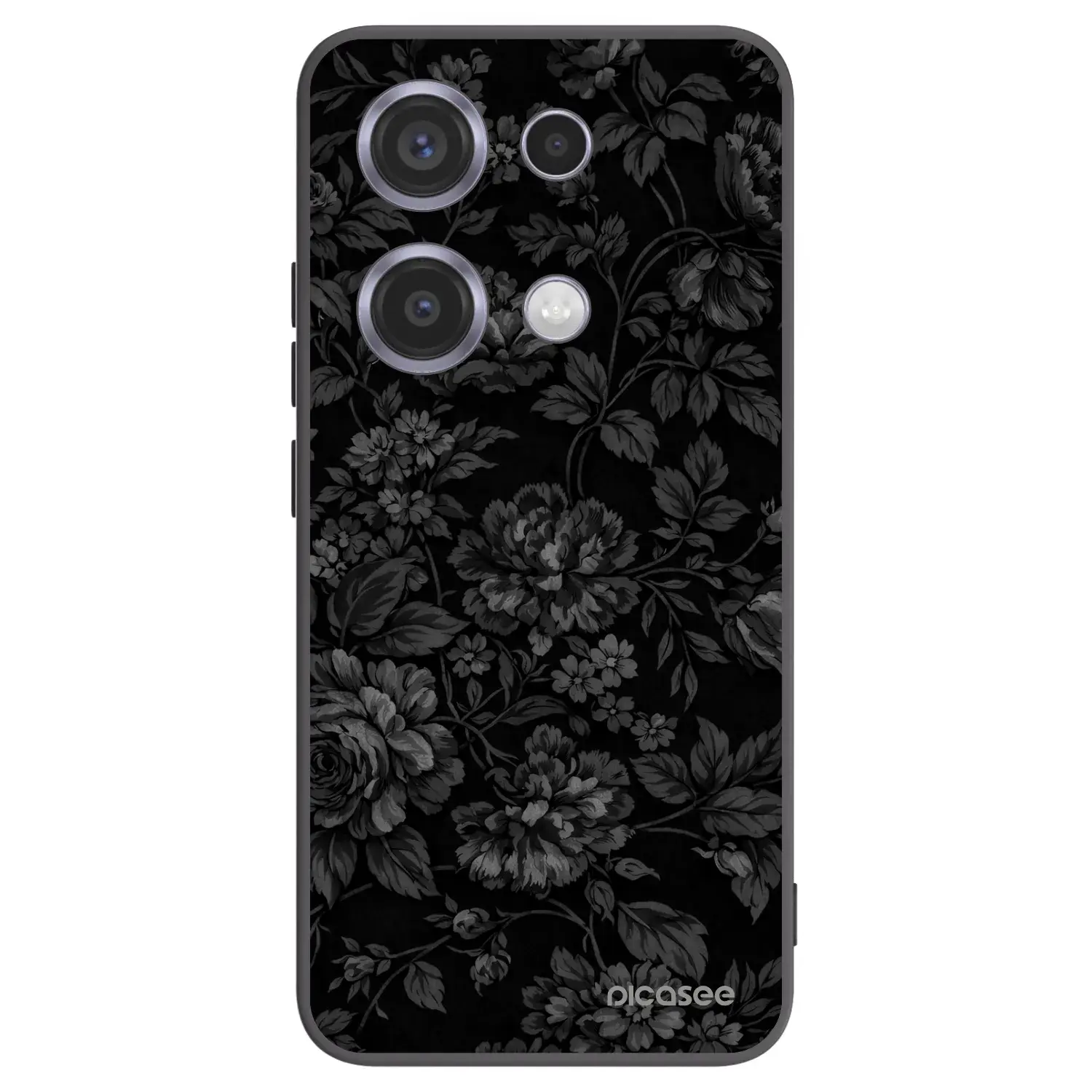 Silikonový černý obal pro Xiaomi Redmi Note 14S - Dark Romance
