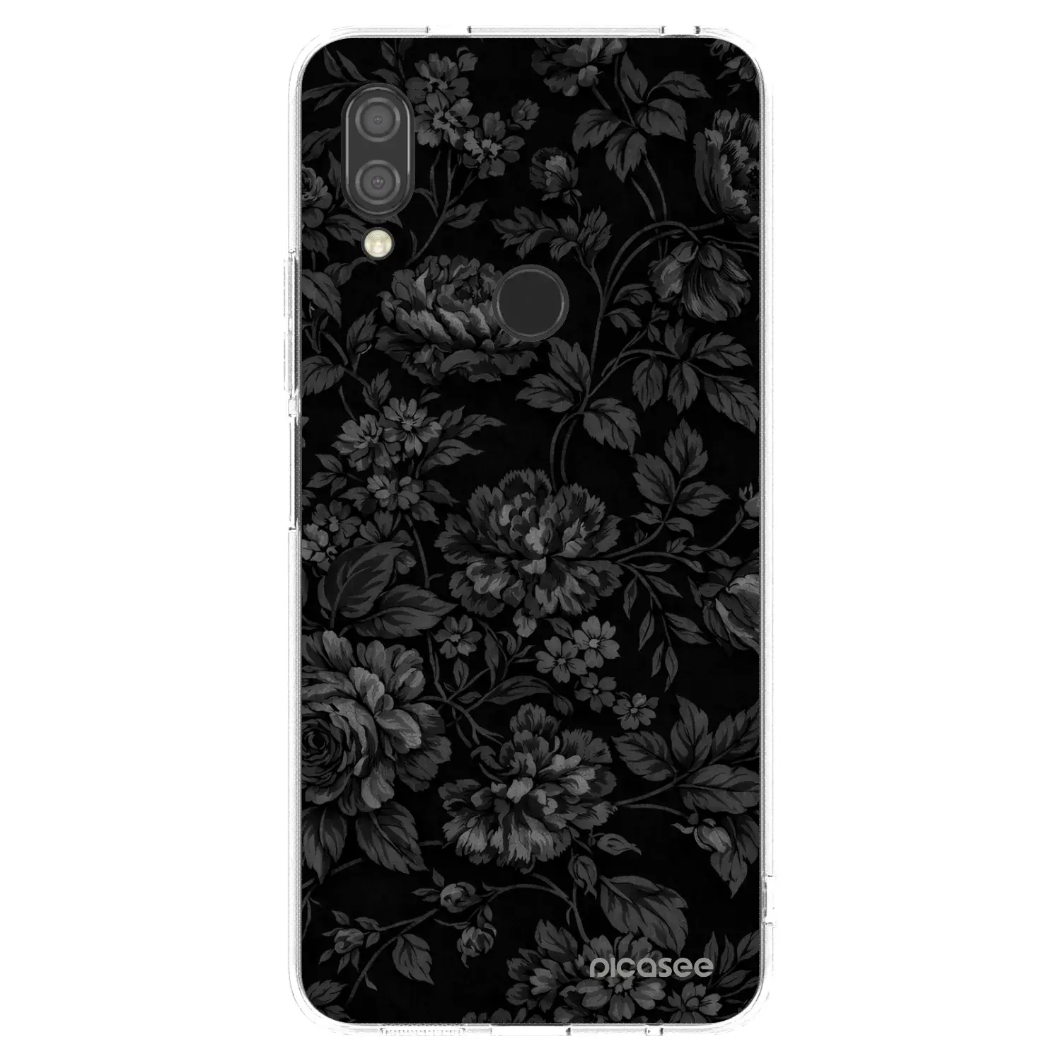 Silikonový průhledný obal pro Xiaomi Redmi 7 - Dark Romance