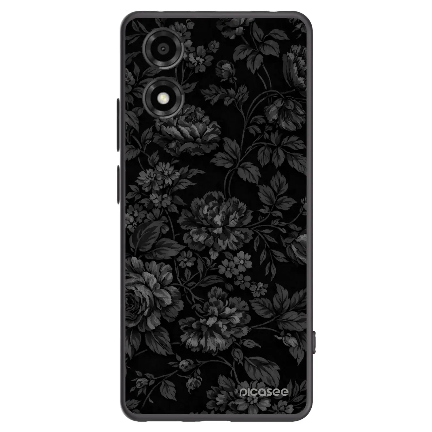Silikonový černý obal pro Motorola Moto E14 - Dark Romance