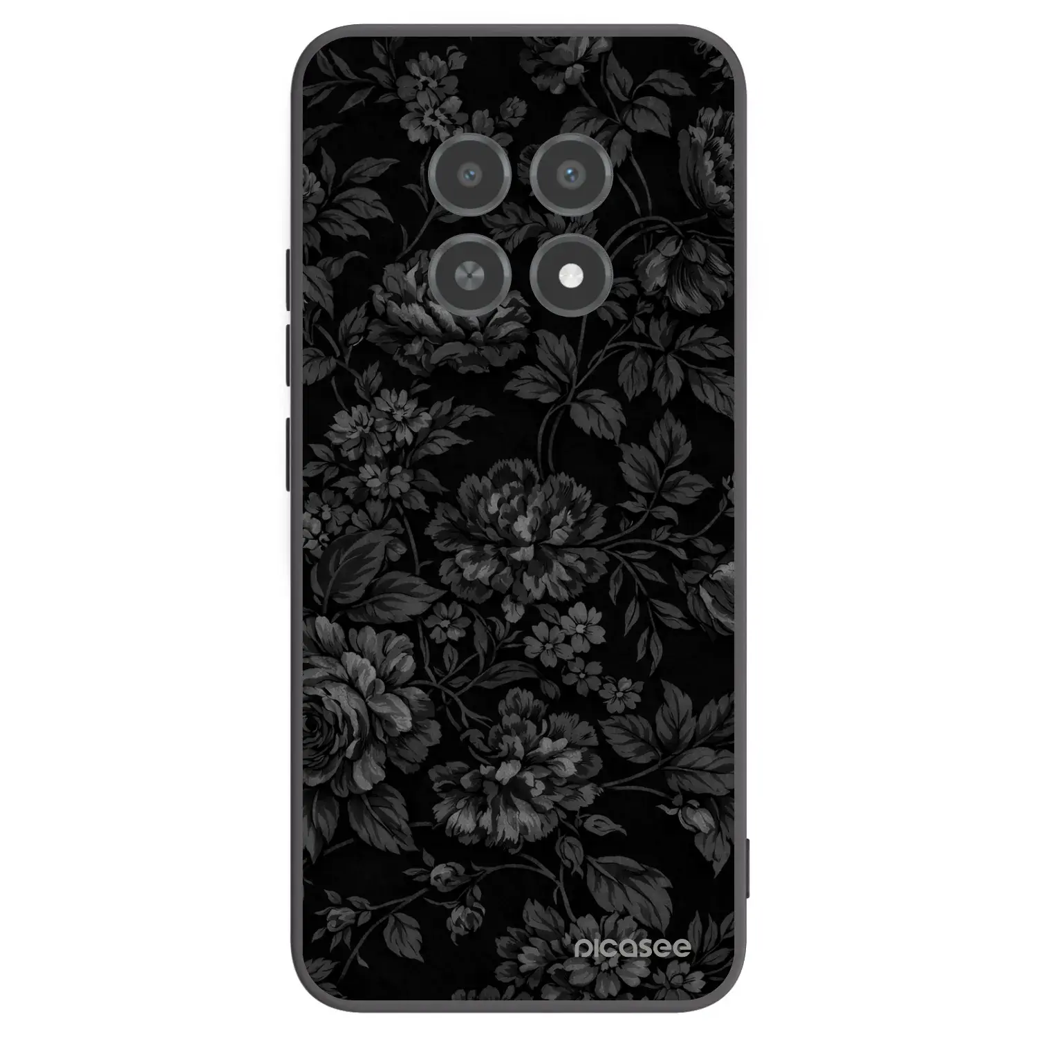 Silikonový černý obal pro Realme 12X - Dark Romance