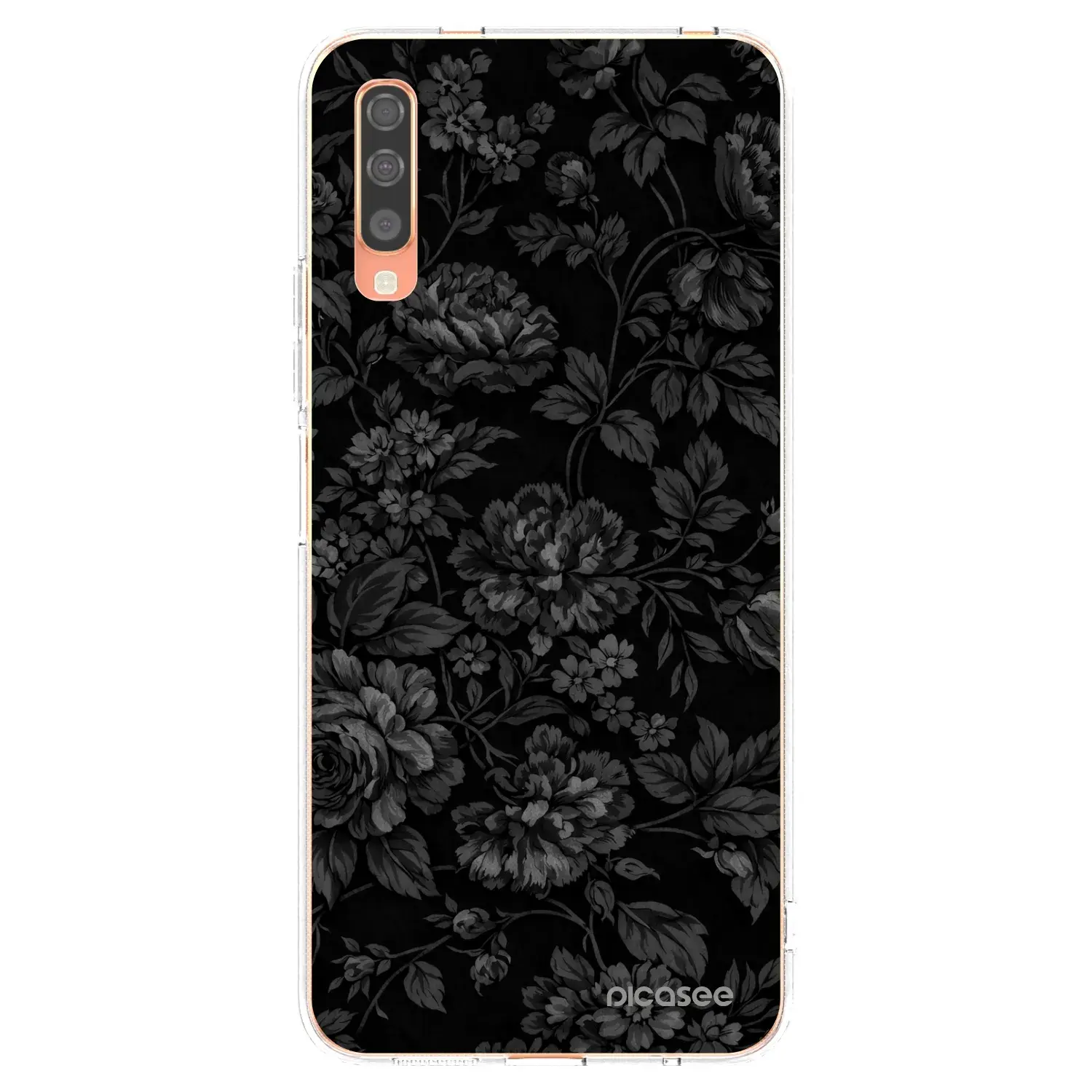 Silikonový průhledný obal pro Samsung Galaxy A70 A705F - Dark Romance