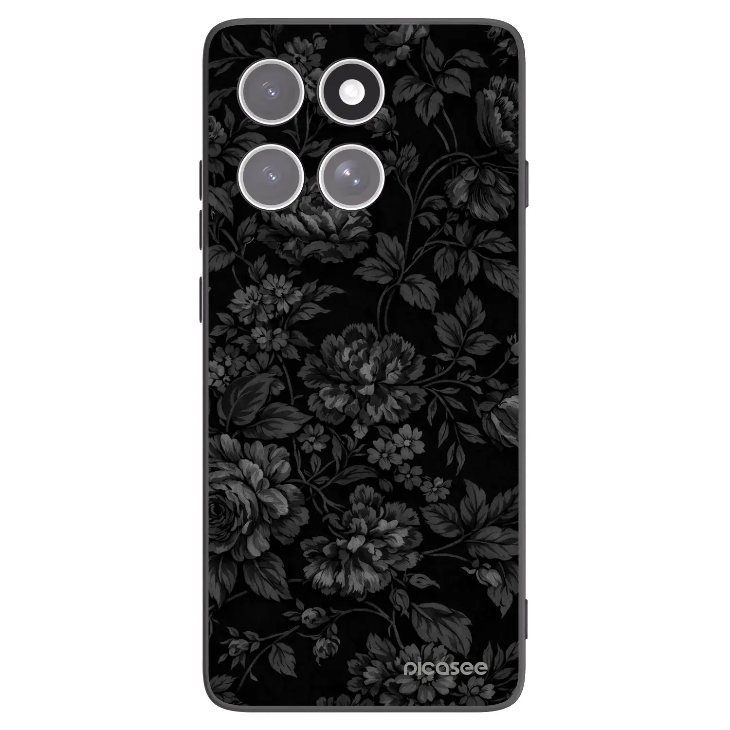 Silikonový černý obal pro Motorola Edge 60 Pro - Dark Romance